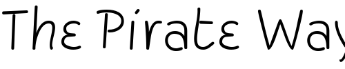 Font : SusiScript-Plain Custom Text : The Pirate Way Test your own text here Click to download or to view this font on a tshirt that can be custom printed in Bali
