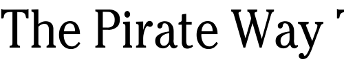 Font : Sussex-Condensed Custom Text : The Pirate Way Test your own text here Click to download or to view this font on a tshirt that can be custom printed in Bali
