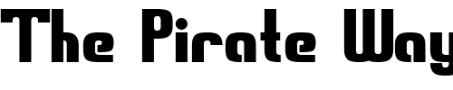 Font : Sweden-Funkis-Straight Custom Text : The Pirate Way Test your own text here Click to download or to view this font on a tshirt that can be custom printed in Bali