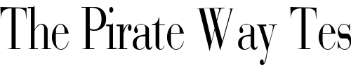 Font : SweezCondensed Custom Text : The Pirate Way Test your own text here Click to download or to view this font on a tshirt that can be custom printed in Bali