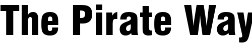 Font : Swis721-BlkCn-BT-Black Custom Text : The Pirate Way Test your own text here Click to download or to view this font on a tshirt that can be custom printed in Bali