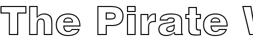 Font : Swis721-BlkOul-BT-Black Custom Text : The Pirate Way Test your own text here Click to download or to view this font on a tshirt that can be custom printed in Bali