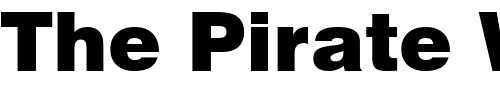Font : Swiss-721-Black-BT Custom Text : The Pirate Way Test your own text here Click to download or to view this font on a tshirt that can be custom printed in Bali
