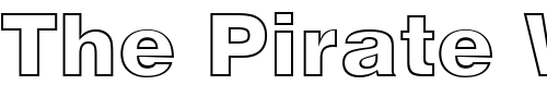 Font : Swiss-721-Black-Outline-BT Custom Text : The Pirate Way Test your own text here Click to download or to view this font on a tshirt that can be custom printed in Bali