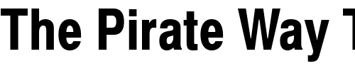 Font : Swiss-721-Narrow-Bold-SWA Custom Text : The Pirate Way Test your own text here Click to download or to view this font on a tshirt that can be custom printed in Bali
