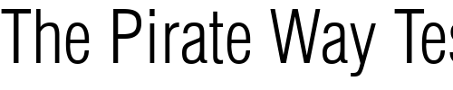 Font : Switzerland-Cond-Light-Plain Custom Text : The Pirate Way Test your own text here Click to download or to view this font on a tshirt that can be custom printed in Bali