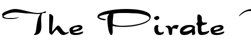 Font : Swoop-Normal Custom Text : The Pirate Way Test your own text here Click to download or to view this font on a tshirt that can be custom printed in Bali