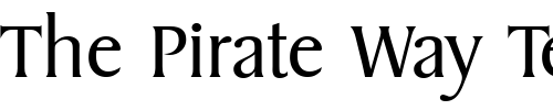 Font : Sydney-Serial-Light Custom Text : The Pirate Way Test your own text here Click to download or to view this font on a tshirt that can be custom printed in Bali