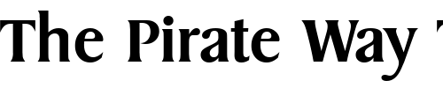 Font : Sydney-Serial-Medium-Regular Custom Text : The Pirate Way Test your own text here Click to download or to view this font on a tshirt that can be custom printed in Bali
