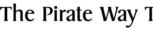 Font : Sydney-Serial-Regular Custom Text : The Pirate Way Test your own text here Click to download or to view this font on a tshirt that can be custom printed in Bali