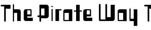 Font : SyllogonICG-Hard Custom Text : The Pirate Way Test your own text here Click to download or to view this font on a tshirt that can be custom printed in Bali