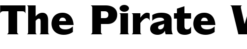 Font : Symbol-Black-SSi-Black Custom Text : The Pirate Way Test your own text here Click to download or to view this font on a tshirt that can be custom printed in Bali