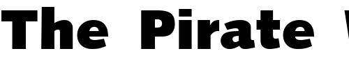 Font : Symphony-Ultra-Black Custom Text : The Pirate Way Test your own text here Click to download or to view this font on a tshirt that can be custom printed in Bali