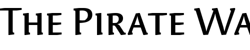 Font : Syndor-Md-SC-ITC-TT-Medium Custom Text : The Pirate Way Test your own text here Click to download or to view this font on a tshirt that can be custom printed in Bali