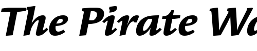 Font : Syndor-OS-ITC-TT-BoldItalic Custom Text : The Pirate Way Test your own text here Click to download or to view this font on a tshirt that can be custom printed in Bali