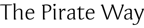 Font : Syndor-OS-ITC-TT-Book Custom Text : The Pirate Way Test your own text here Click to download or to view this font on a tshirt that can be custom printed in Bali