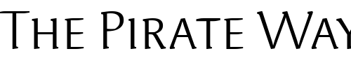 Font : Syndor-SC-ITC-TT-Book Custom Text : The Pirate Way Test your own text here Click to download or to view this font on a tshirt that can be custom printed in Bali
