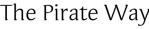 Font : SyndorITC-Book Custom Text : The Pirate Way Test your own text here Click to download or to view this font on a tshirt that can be custom printed in Bali