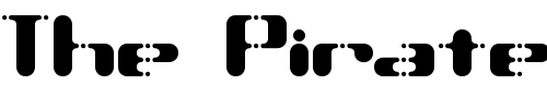 Font : Syndrome-BRK Custom Text : The Pirate Way Test your own text here Click to download or to view this font on a tshirt that can be custom printed in Bali