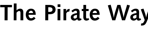 Font : SyntaxTMed Custom Text : The Pirate Way Test your own text here Click to download or to view this font on a tshirt that can be custom printed in Bali