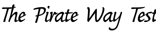 Font : Synthetica-Bold Custom Text : The Pirate Way Test your own text here Click to download or to view this font on a tshirt that can be custom printed in Bali