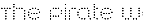 Font : Synthetique Custom Text : The Pirate Way Test your own text here Click to download or to view this font on a tshirt that can be custom printed in Bali