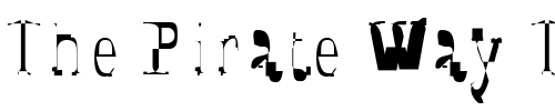 Font : SyzygyElegantDisplay Custom Text : The Pirate Way Test your own text here Click to download or to view this font on a tshirt that can be custom printed in Bali