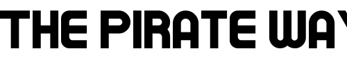 Font : TAPEMAN Custom Text : The Pirate Way Test your own text here Click to download or to view this font on a tshirt that can be custom printed in Bali