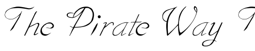 Font : TBF-Rough-Script Custom Text : The Pirate Way Test your own text here Click to download or to view this font on a tshirt that can be custom printed in Bali