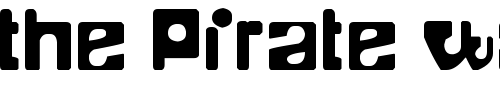 Font : TELOPONE Custom Text : The Pirate Way Test your own text here Click to download or to view this font on a tshirt that can be custom printed in Bali