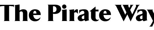 Font : TFArrow-Black Custom Text : The Pirate Way Test your own text here Click to download or to view this font on a tshirt that can be custom printed in Bali