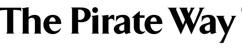 Font : TFArrow-Extrabold Custom Text : The Pirate Way Test your own text here Click to download or to view this font on a tshirt that can be custom printed in Bali