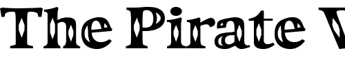 Font : TFHabitat-DecoratedOne Custom Text : The Pirate Way Test your own text here Click to download or to view this font on a tshirt that can be custom printed in Bali