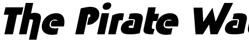 Font : TabathaHeavy-Italic Custom Text : The Pirate Way Test your own text here Click to download or to view this font on a tshirt that can be custom printed in Bali