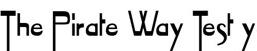 Font : Tablet-Bold Custom Text : The Pirate Way Test your own text here Click to download or to view this font on a tshirt that can be custom printed in Bali