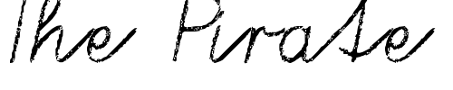 Font : Tafelschrift Custom Text : The Pirate Way Test your own text here Click to download or to view this font on a tshirt that can be custom printed in Bali