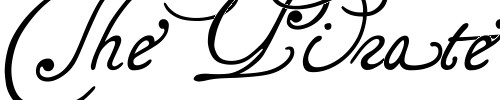 Font : TagettesPlus Custom Text : The Pirate Way Test your own text here Click to download or to view this font on a tshirt that can be custom printed in Bali