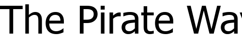 Font : Tahoma-KOI8 Custom Text : The Pirate Way Test your own text here Click to download or to view this font on a tshirt that can be custom printed in Bali
