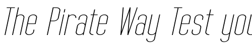 Font : Tall-Films-Expanded-Oblique Custom Text : The Pirate Way Test your own text here Click to download or to view this font on a tshirt that can be custom printed in Bali