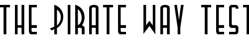 Font : TallDeco-Normal Custom Text : The Pirate Way Test your own text here Click to download or to view this font on a tshirt that can be custom printed in Bali