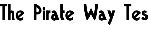 Font : Tango-Regular Custom Text : The Pirate Way Test your own text here Click to download or to view this font on a tshirt that can be custom printed in Bali