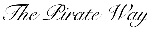Font : Tango-Script-SSi Custom Text : The Pirate Way Test your own text here Click to download or to view this font on a tshirt that can be custom printed in Bali