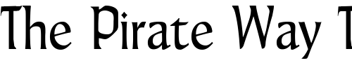 Font : TaraType Custom Text : The Pirate Way Test your own text here Click to download or to view this font on a tshirt that can be custom printed in Bali