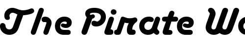 Font : Tarantula-Script-RR-Bold Custom Text : The Pirate Way Test your own text here Click to download or to view this font on a tshirt that can be custom printed in Bali