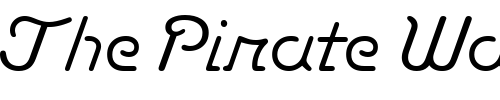 Font : Tarantula-Script-RR-Light Custom Text : The Pirate Way Test your own text here Click to download or to view this font on a tshirt that can be custom printed in Bali