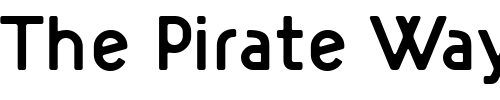 Font : TargetBooK Custom Text : The Pirate Way Test your own text here Click to download or to view this font on a tshirt that can be custom printed in Bali