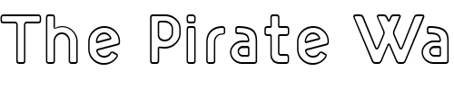 Font : TargetOpen Custom Text : The Pirate Way Test your own text here Click to download or to view this font on a tshirt that can be custom printed in Bali