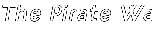 Font : TargetOpenItalic Custom Text : The Pirate Way Test your own text here Click to download or to view this font on a tshirt that can be custom printed in Bali