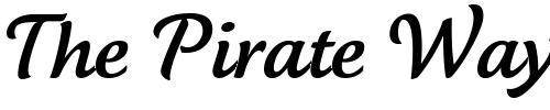 Font : Tartine-Script-Regular Custom Text : The Pirate Way Test your own text here Click to download or to view this font on a tshirt that can be custom printed in Bali