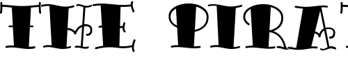Font : TattooLetteringBlack Custom Text : The Pirate Way Test your own text here Click to download or to view this font on a tshirt that can be custom printed in Bali
